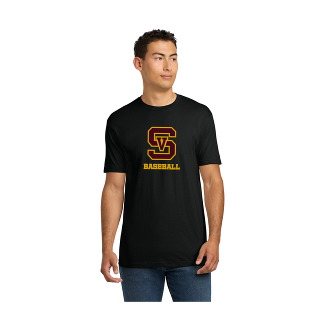 Simi Baseball Cotton Short Sleeve Crew Tee