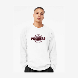 Simi Baseball Unisex Sponge Fleece Raglan Crew