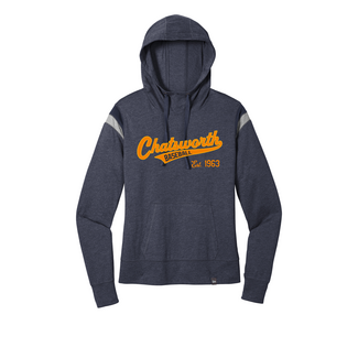 New Era Chatsworth Baseball New Era Ladies Heritage Blend Varsity Hoodie
