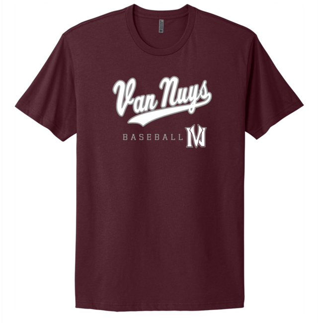 VN Baseball Cotton Short Sleeve Tee - 3600