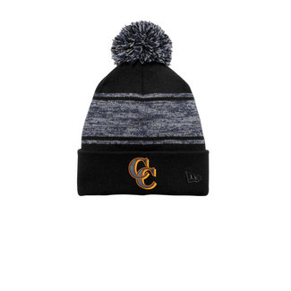 New Era Chatsworth Baseball New Era Pom Beanie w/Embroidery