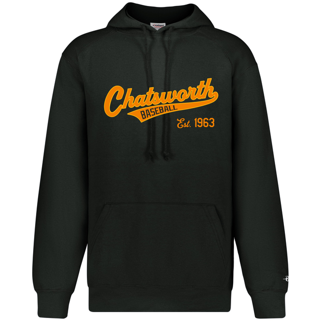 Chatsworth Baseball Badger 1254 - Cotton Hoodie