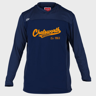 Rawlings Chatsworth Baseball Rawlings Lightweight Training Hoodie