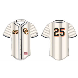 Rawlings Chatsworth Basball Custom Rawlings Cream Jersey