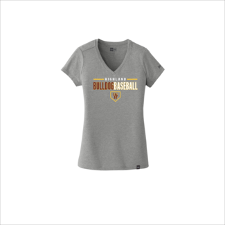 New Era Highland Baseball New Era Ladies V-Neck Tee