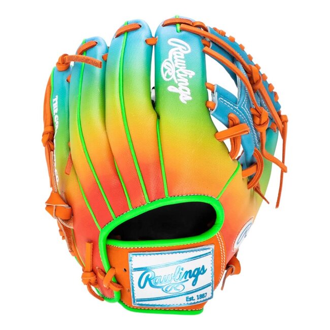 Rawlings Heart of the Hide Fun Burst 11.5" Infield Baseball Glove - PROR204-2CBO
