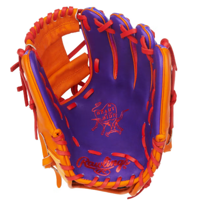 Rawlings Heart of the Hide Fun Burst 11.5" Infield Baseball Glove - PROR204-2PUO