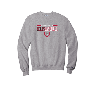 Champion Burroughs Baseball Champion Powerblend Crewneck Sweatshirt