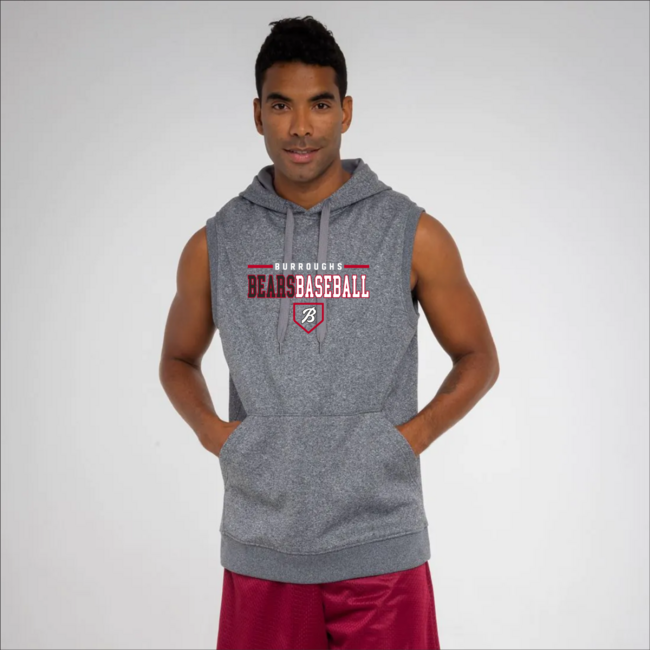 Burrough Baseball Agility Sleeveless Hoodie