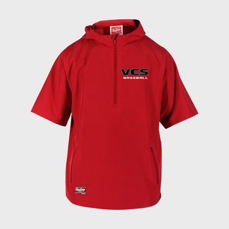 Rawlings Village Christian Baseball Rawlings Colorsync Short Sleeve BP Jacket