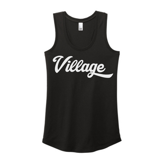 Village Christian Baseball Ladies Racerback Tank