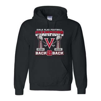 Verdugo Girl's Flag Championship Hoodies