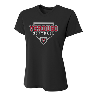 Bagger Sports Verdugo Softball Women's V-Neck Performance Jersey