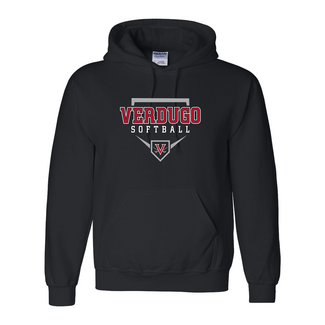 Badger Verdugo Softball Cotton Hooded Sweatshirt