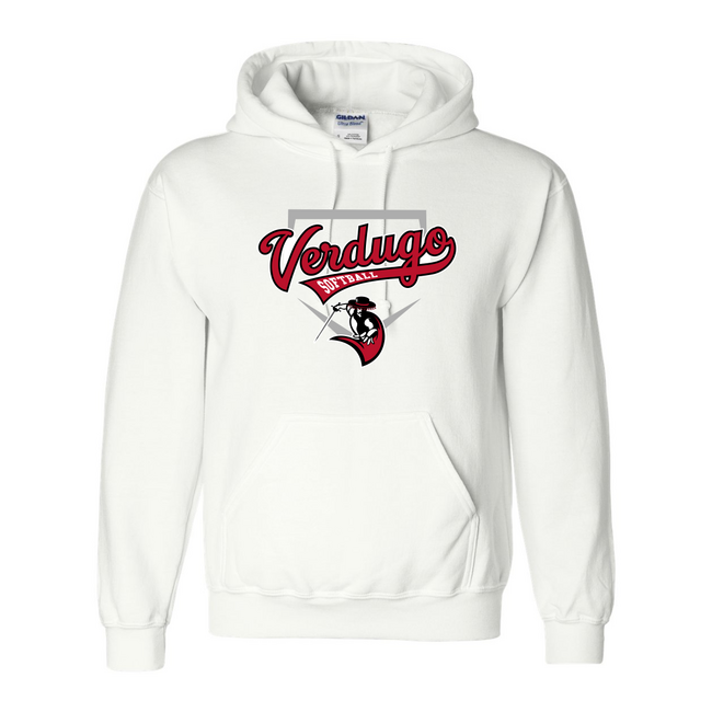 Verdugo Softball Cotton Hooded Sweatshirt