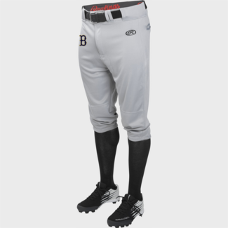 Rawlings Braves Baseball Rawlings Solid Knicker Pant with "B"
