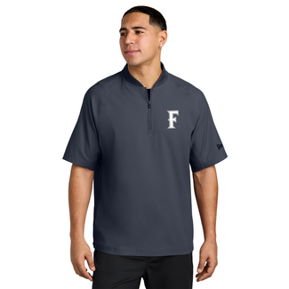 New Era Fulton Baseball New Era Cage Short Sleeve 1/4-Zip Jacket