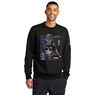 Nike Valencia Baseball Senior Nike Fleece Crew