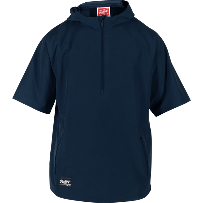 Rawlings ColorSync Short Sleeve Hooded Cage Jacket -  CSSHJ