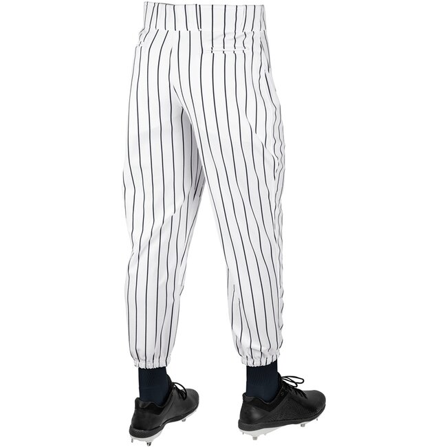 Champro Youth Triple Crown Pinstripe Elastic Bottom Pant - BPPIN