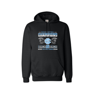 Saugus Softball B2B Champions Cotton Hoodie