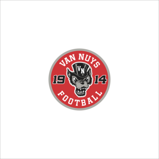 Bagger Sports Van Nuys Football Window Decal