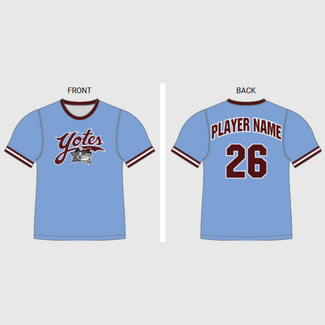 Alleson AV Coyotes Baseball Yotes City Connect Jersey