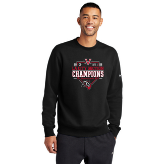 Nike Verdugo Baseball LA City Champions Nike Fleece Crew
