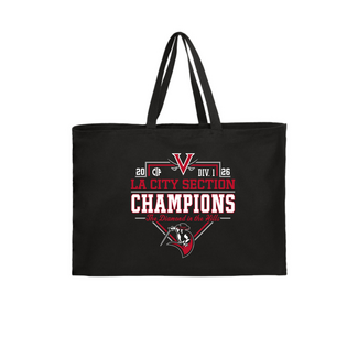 Verdugo Baseball LA City Champion Ideal Twill Jumbo Tote