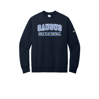 Nike Saugus Girl's Flag  Football Nike Fleece Crew
