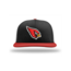SCCS Richardson PTS20 Pulse R-Flex Black/Red Cap