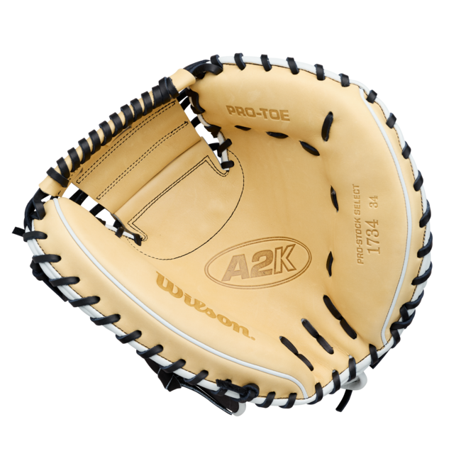 Wilson A2K 1734 34" Baseball Catcher's Mitt - WBG10701RT34