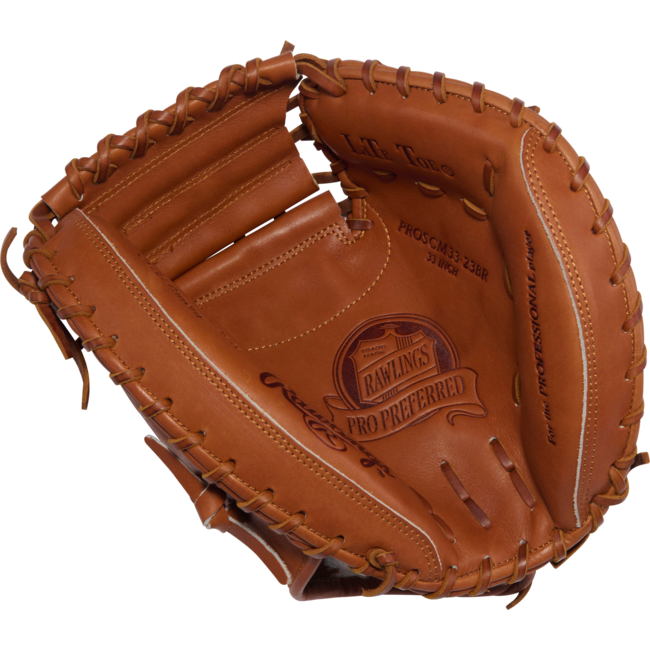 Rawlings Pro Preferred 33" Catcher's Baseball Mitt - PROSCM33-23BR
