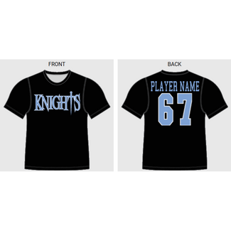 Alleson Knights Baseball Crew Custom Jersey