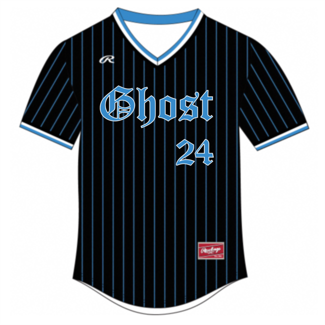 Ghost Rawlings V-Neck Pin Stripe Jersey