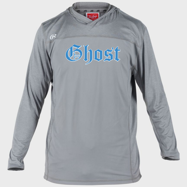 Ghost Baseball Rawlings Lightweight Training Hoodie