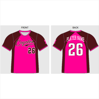 Alleson AV Coyotes Softball Game Jersey - Breast Cancer
