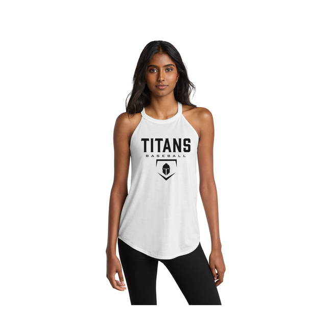 Toluca Titans Baseball 8U Women's Perfect Tri Rocker Tank