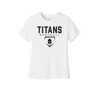 Toluca Titans 8U Baseball Women's Cotton Crew Tee