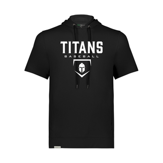 Holloway Toluca Titans Baseball 8U Ventura Soft Knit Short Sleeve Hoodie
