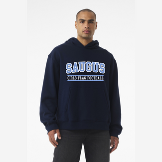 Saugus Girl's Flag Football Unisex 10oz Hoodie