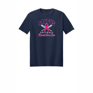Saugus Softball Knock Out the Cure Tee