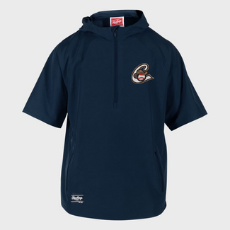 Rawlings Caballeros Baseball Rawlings Colorsync Short Sleeve Jacket