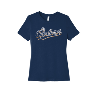 Caballeros Baseball Women's Cotton Crew Tee