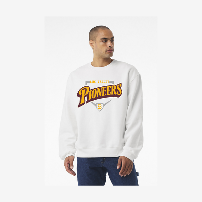 Simi Baseball Unisex 10-Ounce Heavyweight Crewneck Sweatshirt