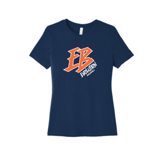 Evolution Baseball Ladies Relaxed Crew Tee
