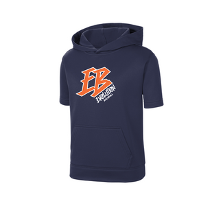 Evolution Baseball Fleece Short Sleeve Hoodie