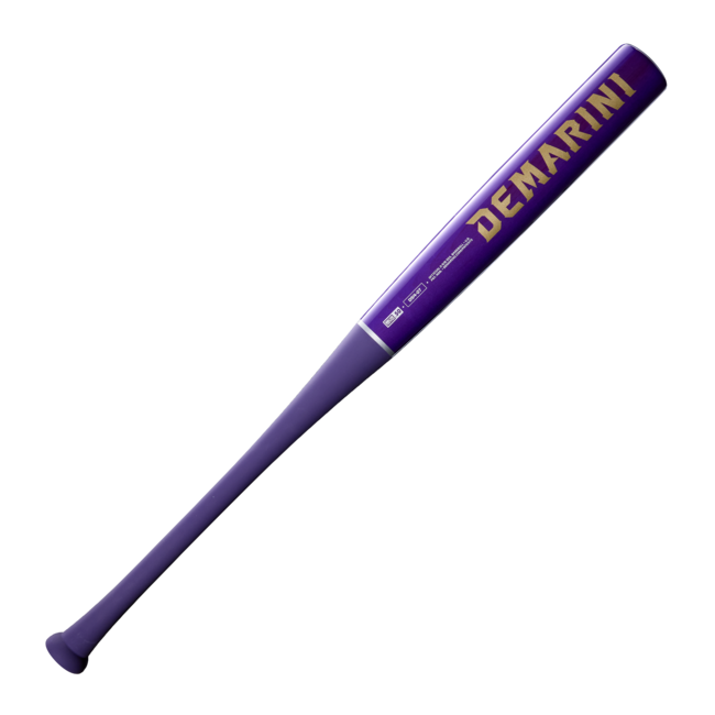 2027 DeMarini Velvet Thunder D54 (-3) Wood Composite BBCOR Baseball Bat - WBD2724