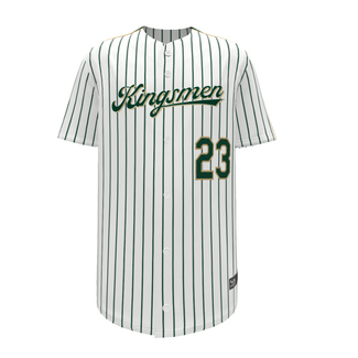 Alleson Kingsmen Baseball Custom Full Button Fan Jersey