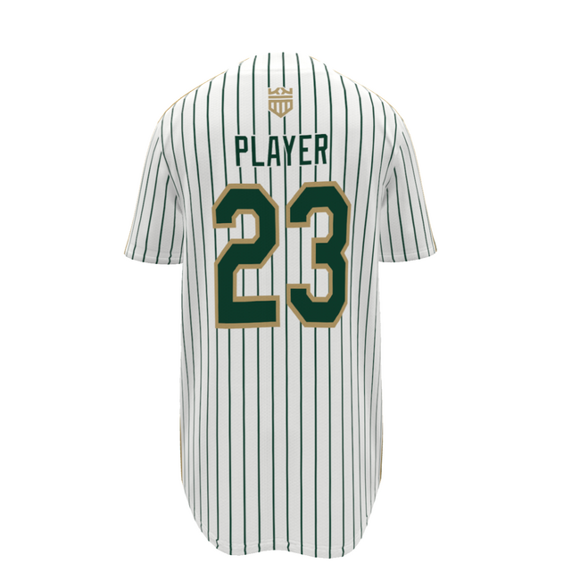 Kingsmen Baseball Custom Full Button Fan Jersey